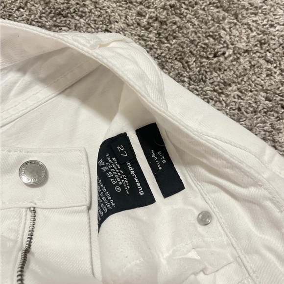 Alexander Wang Bite Shorts High rise White - Picture 3 of 3